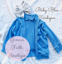 Load image into Gallery viewer, Baby Blue Cardigan